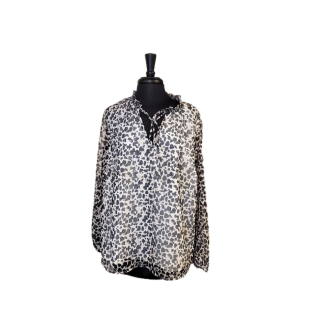 EUC Ava & Viv Lined Blouse Size 1X